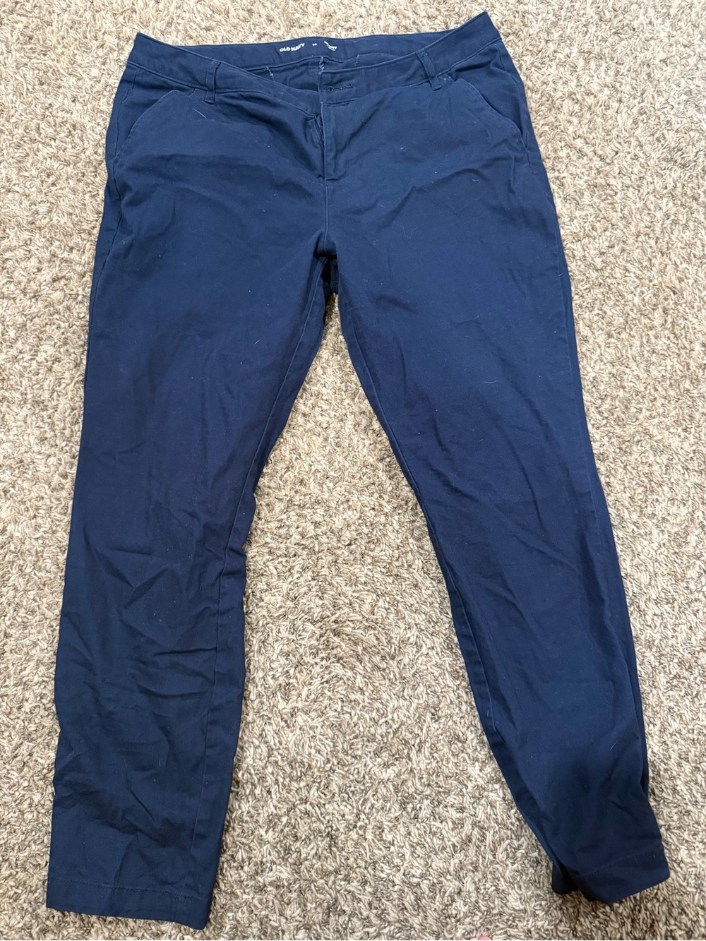 Old Navy Navy Skinny Pants for Women